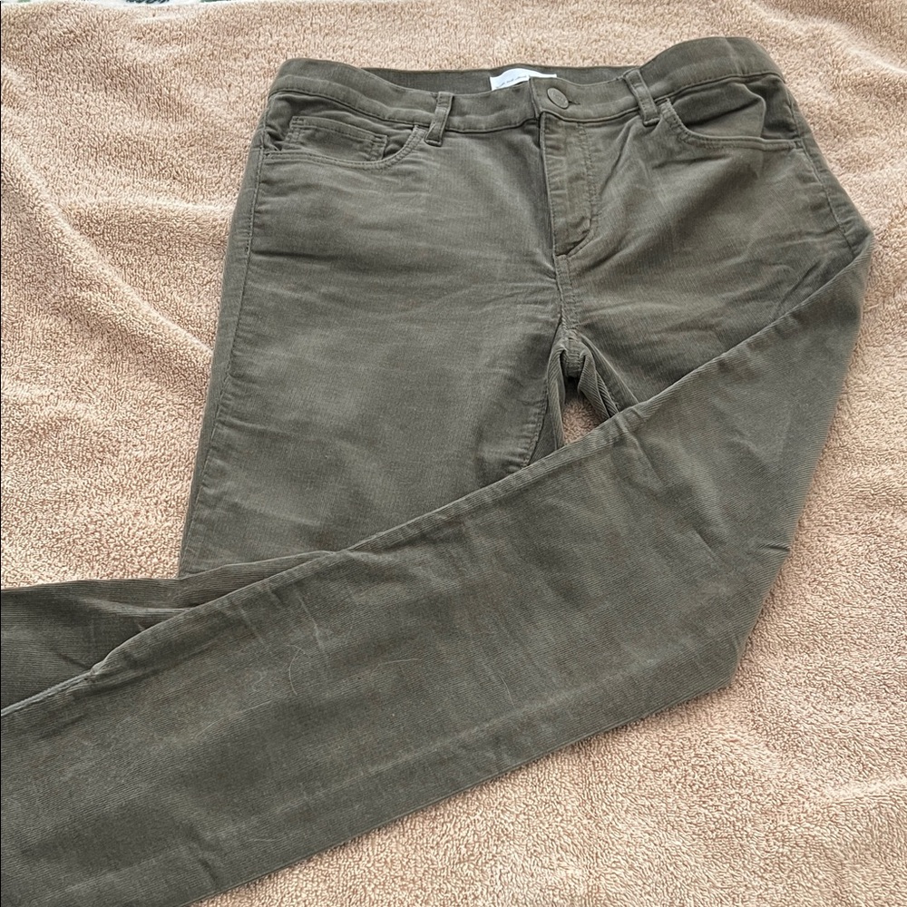 LOFT Women's Khaki Skinny Jeans